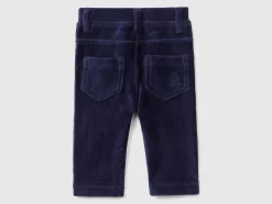 Stretch chenille pants