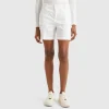 Stretch cotton bermudas