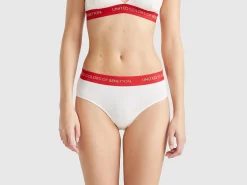 Stretch cotton briefs