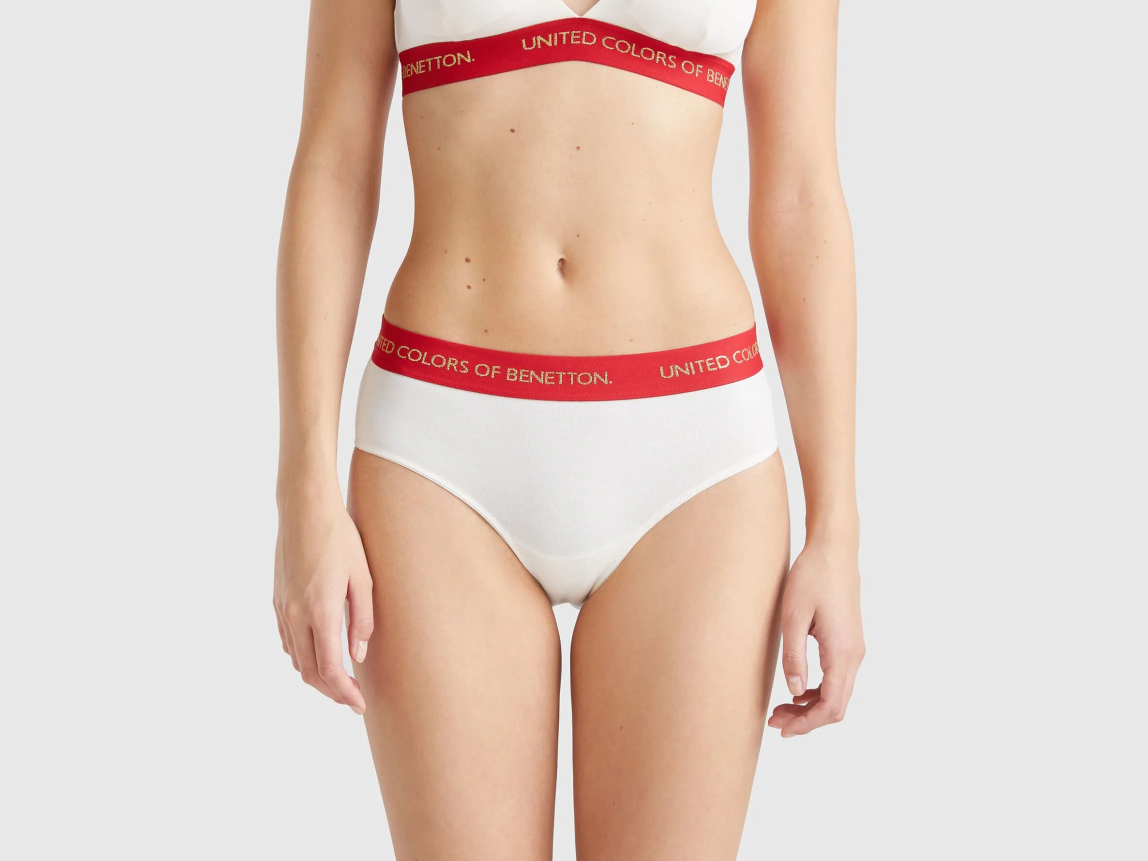 Stretch cotton briefs