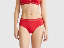 Stretch cotton briefs
