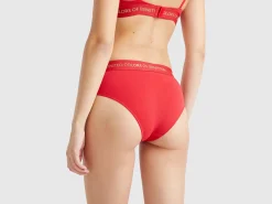 Stretch cotton briefs