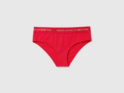 Stretch cotton briefs