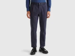 Stretch cotton chinos