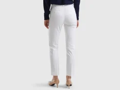 Stretch cotton chinos