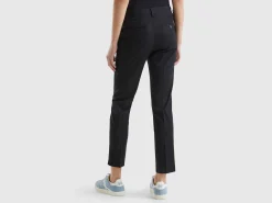 Stretch cotton chinos