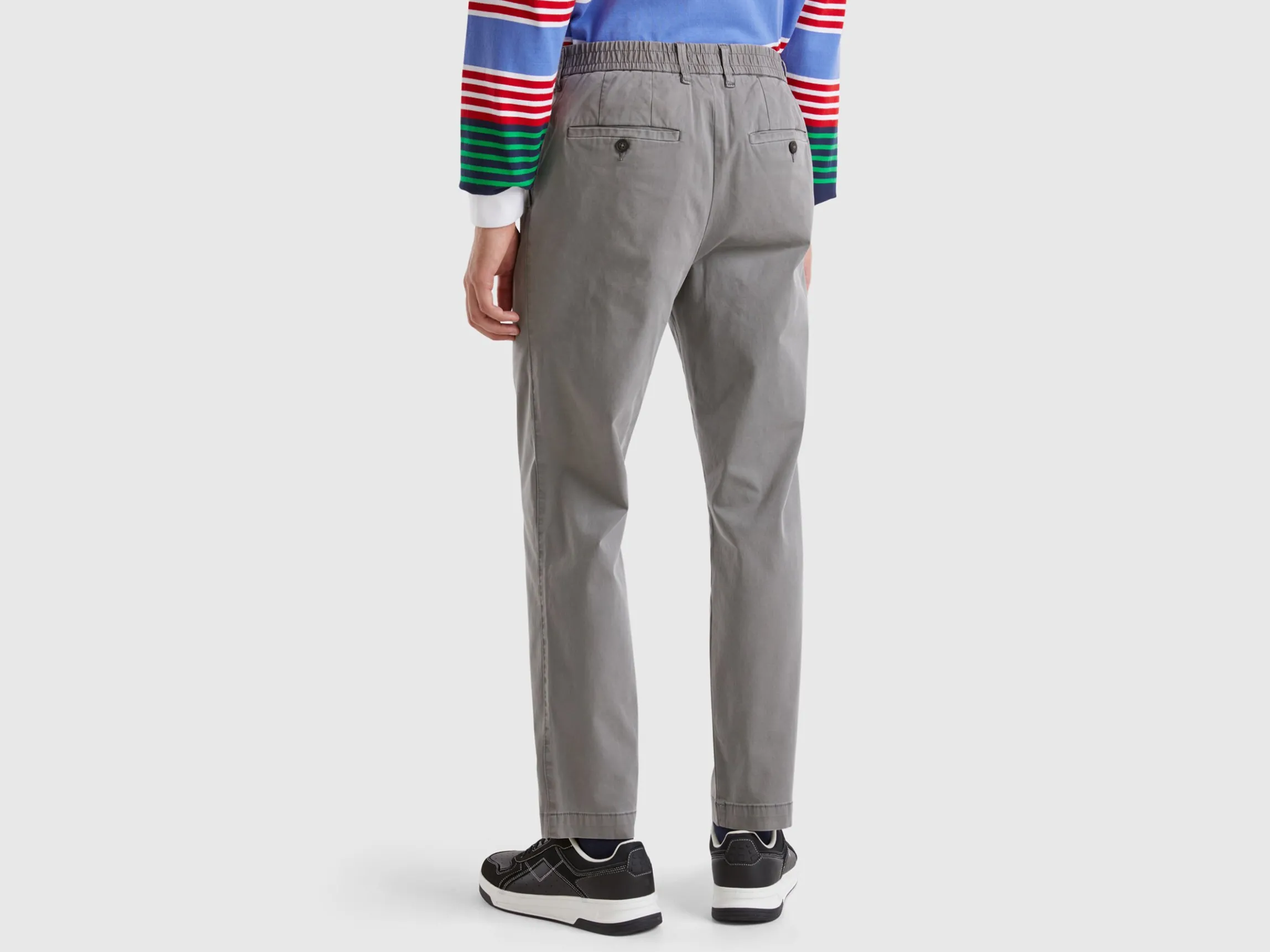 Stretch cotton chinos