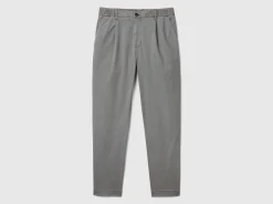 Stretch cotton chinos