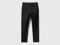 Stretch cotton chinos