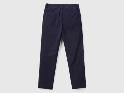 Stretch cotton chinos