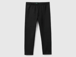 Stretch cotton leggings
