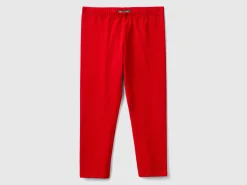 Stretch cotton leggings