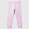 Stretch cotton leggings