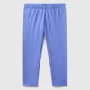 Stretch cotton leggings