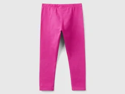 Stretch cotton leggings