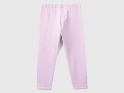 Stretch cotton leggings