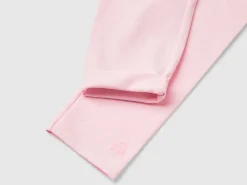 Stretch cotton leggings