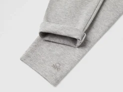 Stretch cotton leggings