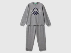 Stretch cotton pyjamas