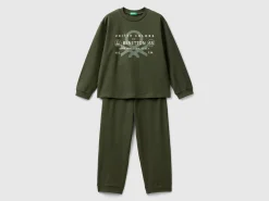 Stretch cotton pyjamas