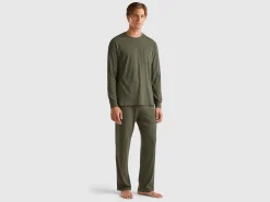 Stretch cotton pyjamas