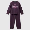 Stretch cotton pyjamas