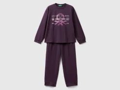 Stretch cotton pyjamas