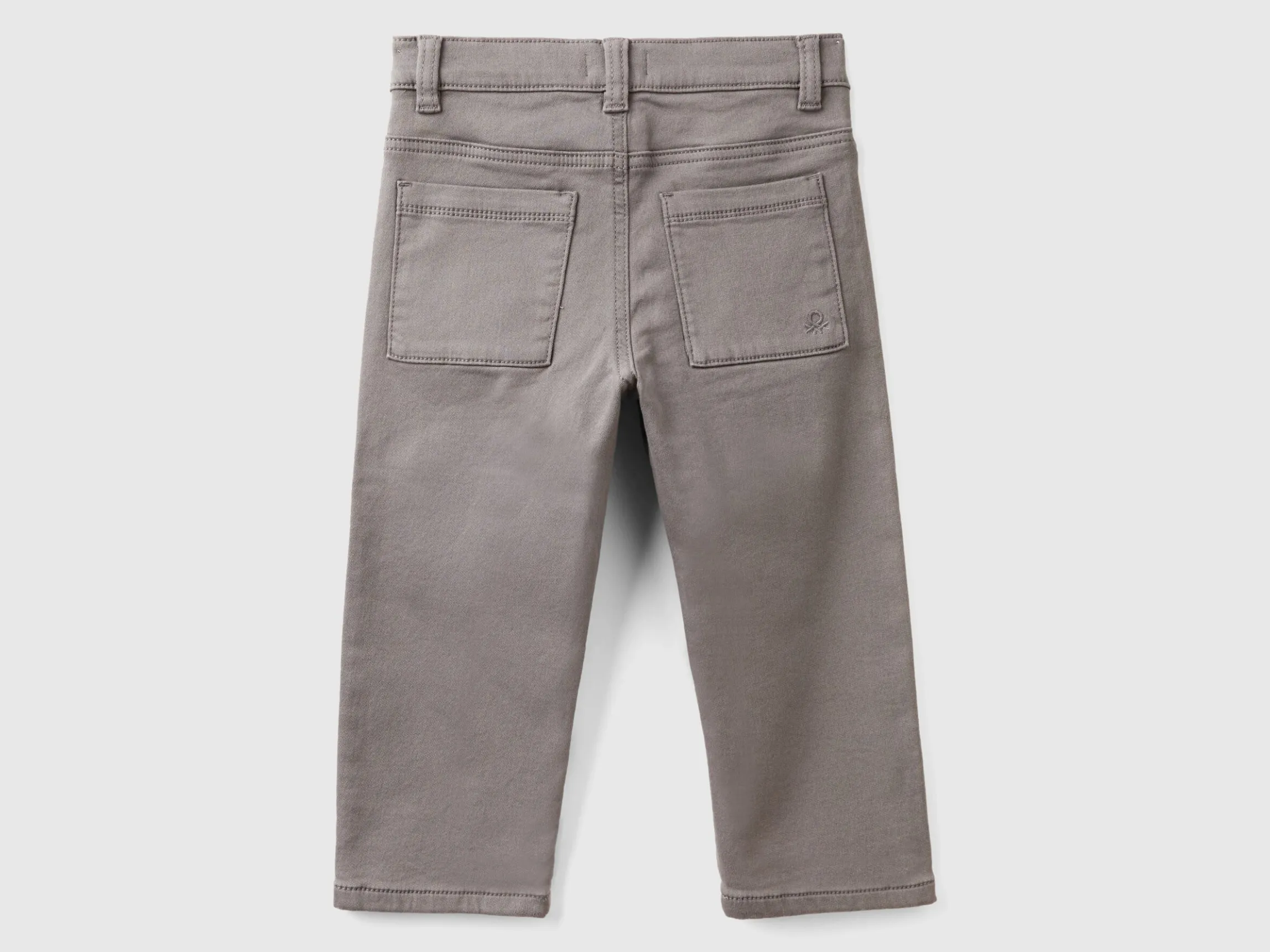 Stretch cotton trousers