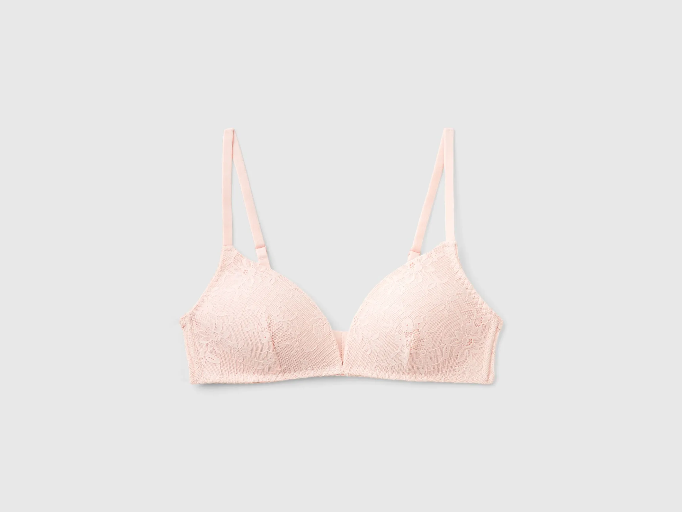 Stretch lace push up bra
