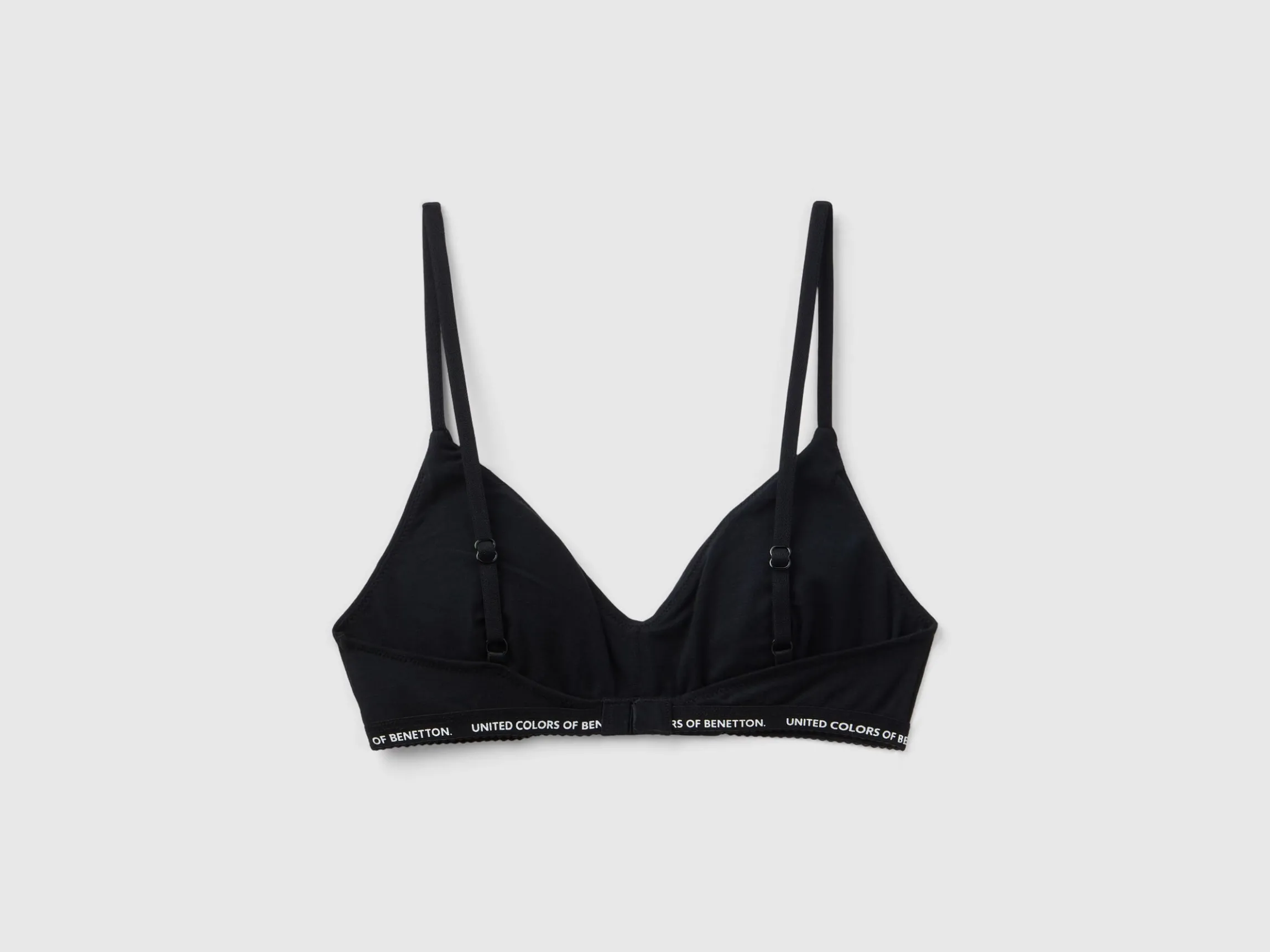Stretch organic cotton bra