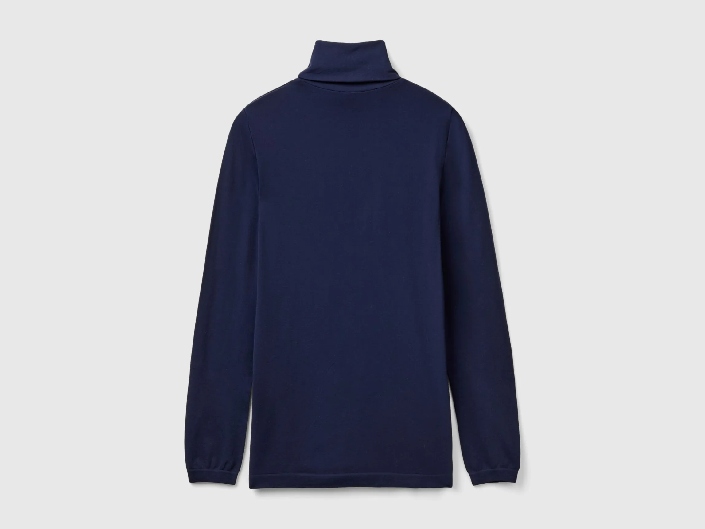 Stretch turtleneck sweater