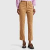 Stretch velvet chinos