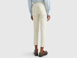 Stretch velvet chinos