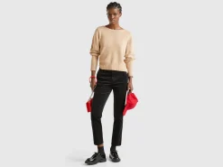 Stretch velvet chinos