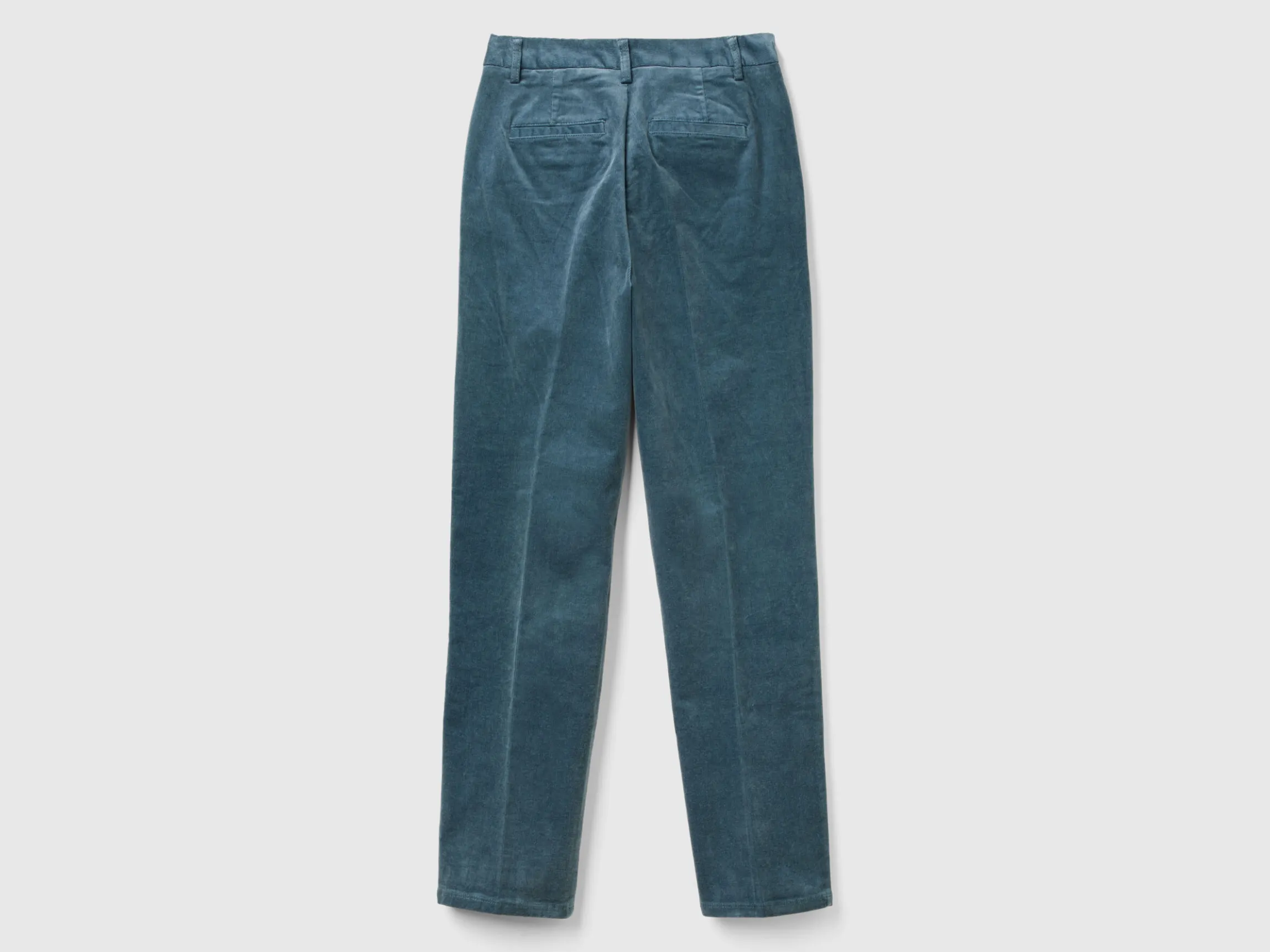 Stretch velvet chinos