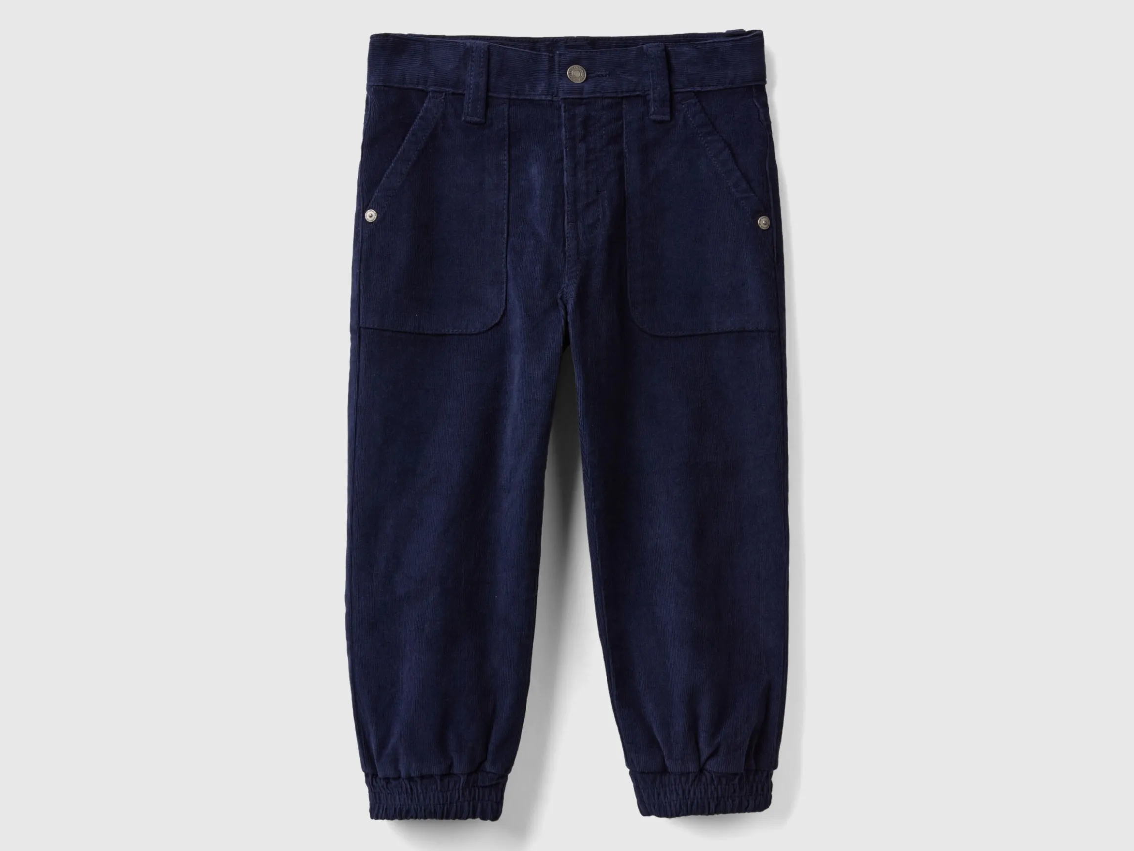 Stretch velvet trousers