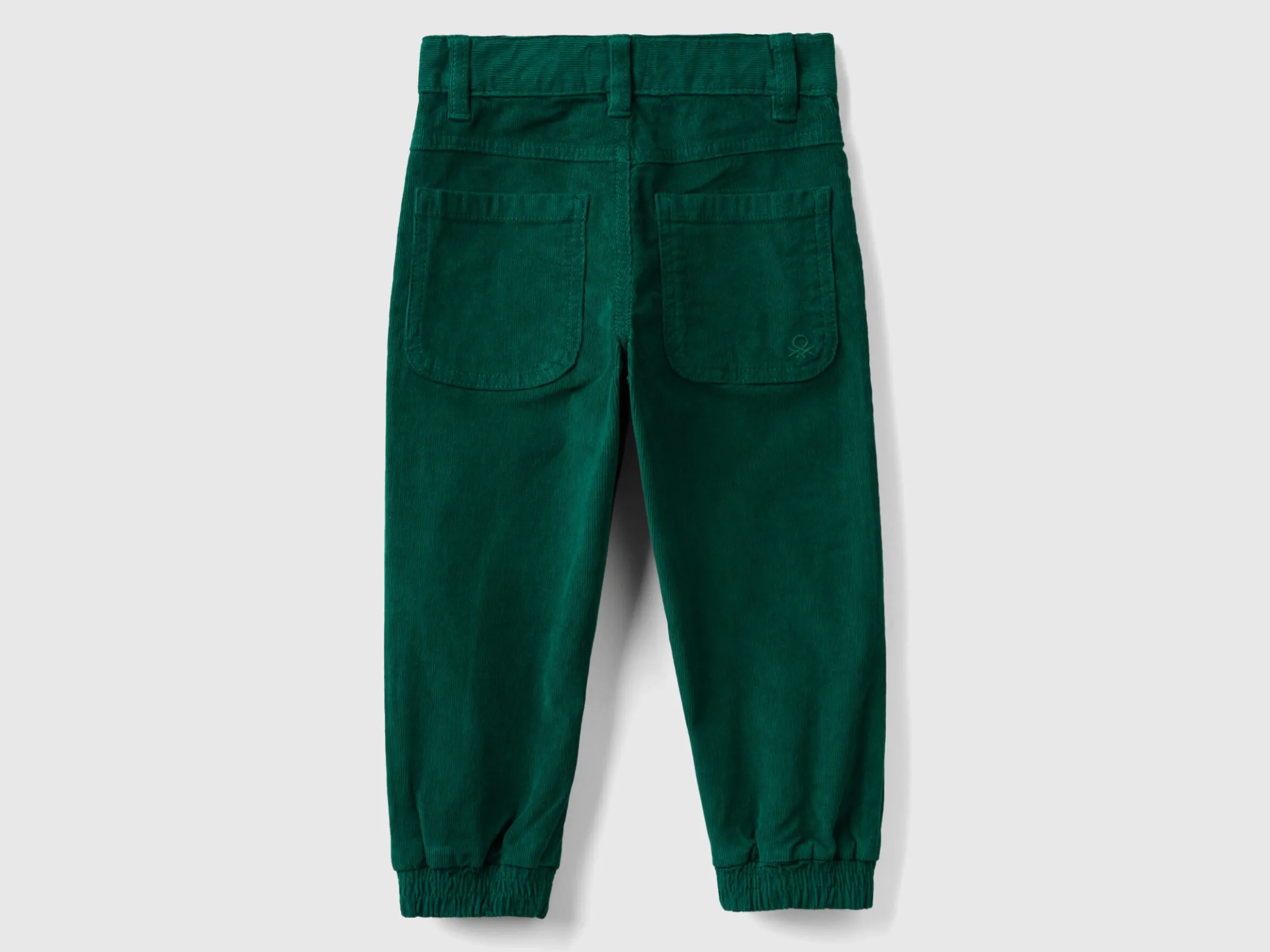 Stretch velvet trousers