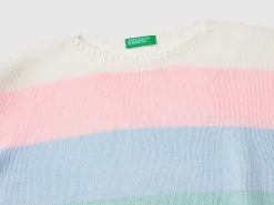 Striped boxy fit sweater
