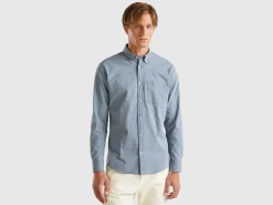 Striped button down shirt
