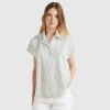 Striped short sleeve shirt