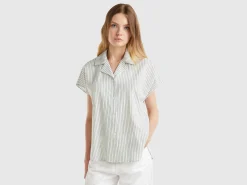 Striped short sleeve shirt
