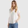 Striped short sleeve shirt