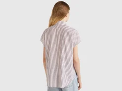 Striped short sleeve shirt