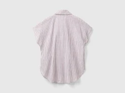 Striped short sleeve shirt