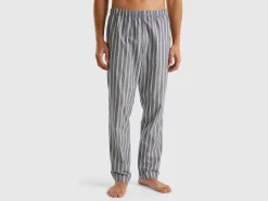 Striped trousers