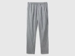 Striped trousers