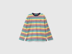 Striped t-shirt in 100% cotton