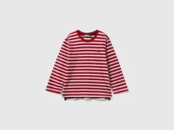 Striped t-shirt in 100% cotton