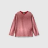 Striped t-shirt in 100% cotton