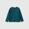 Striped t-shirt in 100% cotton
